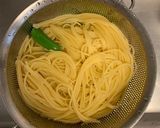 "簡単"牛乳だけで作るクリームパスタ　作り方6写真