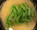 "簡単"牛乳だけで作るクリームパスタ　作り方4写真