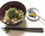 サンマの蒲焼きのアレンジ　ひつまぶし作り方5写真