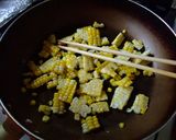 しょう油バターコーン作り方4写真