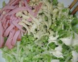 暑い日にお奨め♪普通のサラダの生春巻き♪作り方2写真