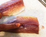 タレが美味♡アジの蒲焼き＊取り分け幼児食作り方1写真