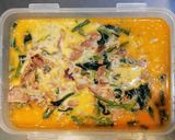 熱燻サーモンとほうれん草のクリームパスタ作り方14写真