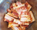 コンロで焼くうまい✨豚バラ肉の串焼き✨作り方1写真