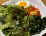 さっぱり☆彩サラダ冷やしたぬきうどん作り方1写真