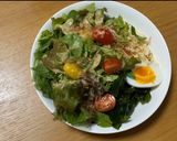 さっぱり☆彩サラダ冷やしたぬきうどん作り方2写真