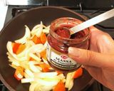 スイスチャードのサバ缶ロールトマト煮込み作り方3写真