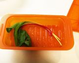 スイスチャードのサバ缶ロールトマト煮込み作り方11写真