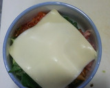 豚キムチときのこと野菜の味噌チーズ焼き作り方2写真