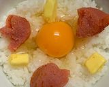 レンチン2分のズボラ飯ʘ ʘ「めん玉丼」作り方4写真