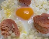 レンチン2分のズボラ飯ʘ ʘ「めん玉丼」作り方5写真