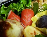ウインナー飾り切り☆葉っぱ(キャラ弁)作り方3写真