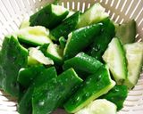 カンタン酢できゅうりの中華風即席漬け作り方2写真