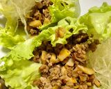 感動の美味さ！挽き肉のレタス包み作り方7写真