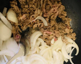 とろっとろ月見牛丼♡「おうち居酒屋」作り方2写真