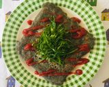 青とうもろこし粉のメキシカンガレット作り方7写真