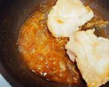もも肉の こっくり玉ねぎソース煮♡作り方4写真