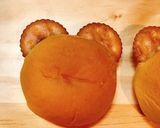 ヤマザキ薄皮パンシリーズ♡カエル作り方3写真
