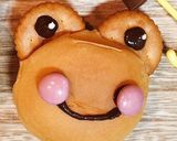 ヤマザキ薄皮パンシリーズ♡カエル作り方4写真