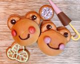 ヤマザキ薄皮パンシリーズ♡カエル作り方7写真