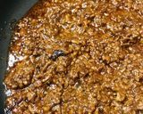 丼弁当●キーマカレー丼／チーズ＆パセリ飯作り方3写真