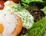 丼弁当●キーマカレー丼／チーズ＆パセリ飯作り方4写真