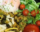 丼弁当●まぜこみキーマカレー丼作り方4写真