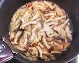 たっぷりきのこの和風パスタ。作り方4写真