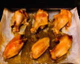 トースターで超簡単　手羽先焼いただけ♡作り方5写真