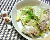 早旨っ☀✿豚肉とキャベツ炒めの❀卵とじ✿作り方6写真