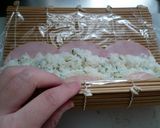ハムの巻き寿司作り方5写真