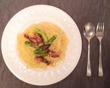 ホタルイカとアスパラのパスタ作り方4写真