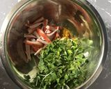 貝割れ菜・かにかまのカレーマヨあえ作り方2写真
