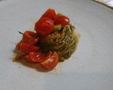 トマトときゅうりの冷静パスタ風作り方9写真