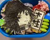 【キャラ弁当】キューレンジャー&鬼滅の刃作り方4写真
