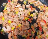 余り物でお弁当に！スパムでガパオライス作り方3写真