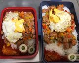 余り物でお弁当に！スパムでガパオライス作り方4写真