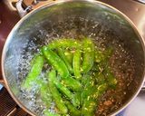 簡単！スナップえんどうの胡麻おかか和え作り方2写真