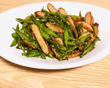 ささげとさつま揚げの胡麻油炒め作り方8写真