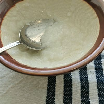 【10倍がゆです★】 炊飯器で離乳食！10倍粥☆離乳初期 by 横浜市 【クックパッド