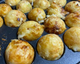 たこやき粉代わりに小麦粉を使ったたこ焼き作り方1写真