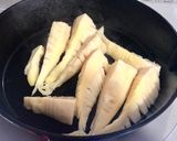 たけのこのピリ辛ワサビ醤油焼き!作り方3写真