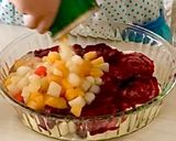 市販のロールケーキでしっとりトライフル作り方7写真