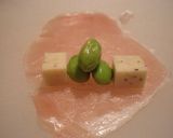 ☆★枝豆チーズ生ハムのひと口おつまみ★☆作り方2写真
