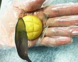 乳　卵　不使用　メロンパン　クッキー作り方5写真