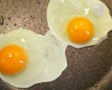 キャベツと半熟たまごのトースト作り方1写真