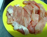 むね肉と椎茸のレモンホイル焼き♪作り方3写真