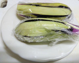 とろとろ茄子と卵の味噌汁♪作り方1写真