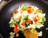 ガイパッポンカリー(鶏肉のカレー炒め)作り方3写真