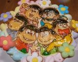 おそ松さんチョコプレートの作り方☆作り方11写真